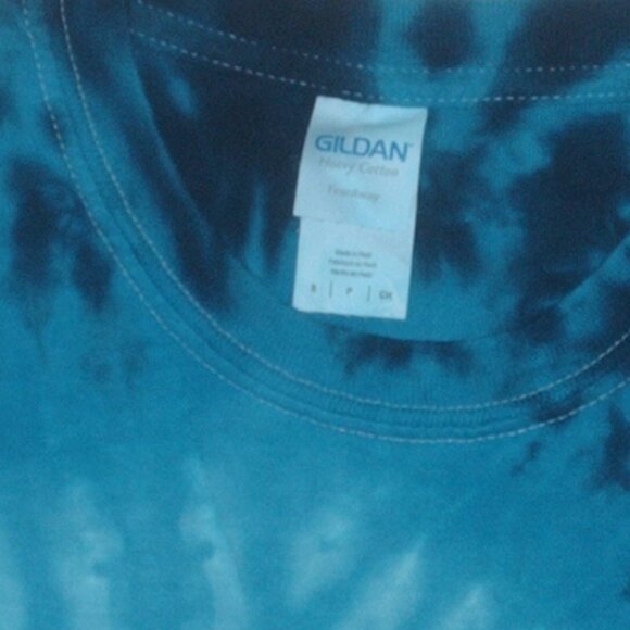 Very cool and colorful Great Smoky Mountains tie dye T-shirt - New - Size small - Picture 3 of 5